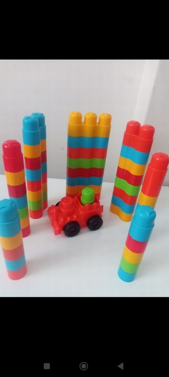 Renkli Lego Bloklar Seti XL büyük parcali - Görsel 3