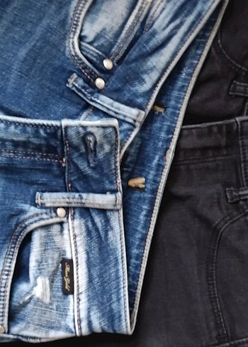 H&M ve Mavi Gold Jeans Kot Kız çocuk - Görsel 2