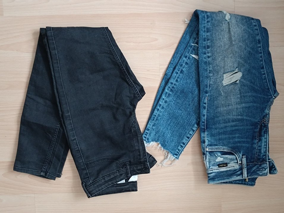 H&M ve Mavi Gold Jeans Kot Kız çocuk - Görsel 3