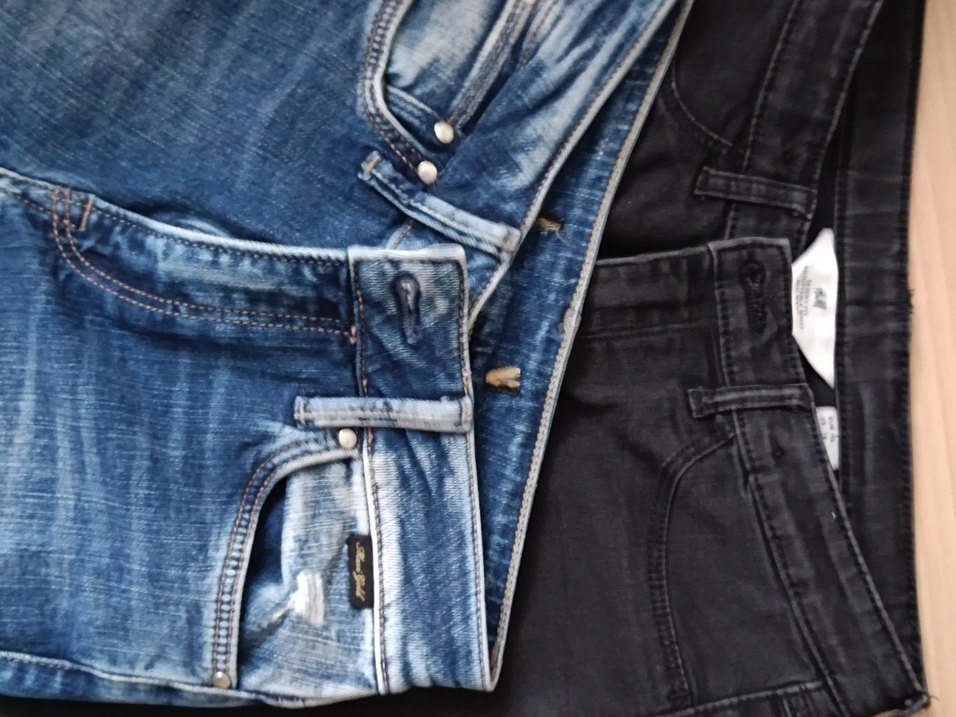 H&M ve Mavi Gold Jeans Kot Kız çocuk - Görsel 2