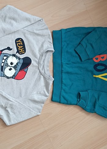 Erkek Çocuk3'lu  Jeans +Sweat - Görsel 2