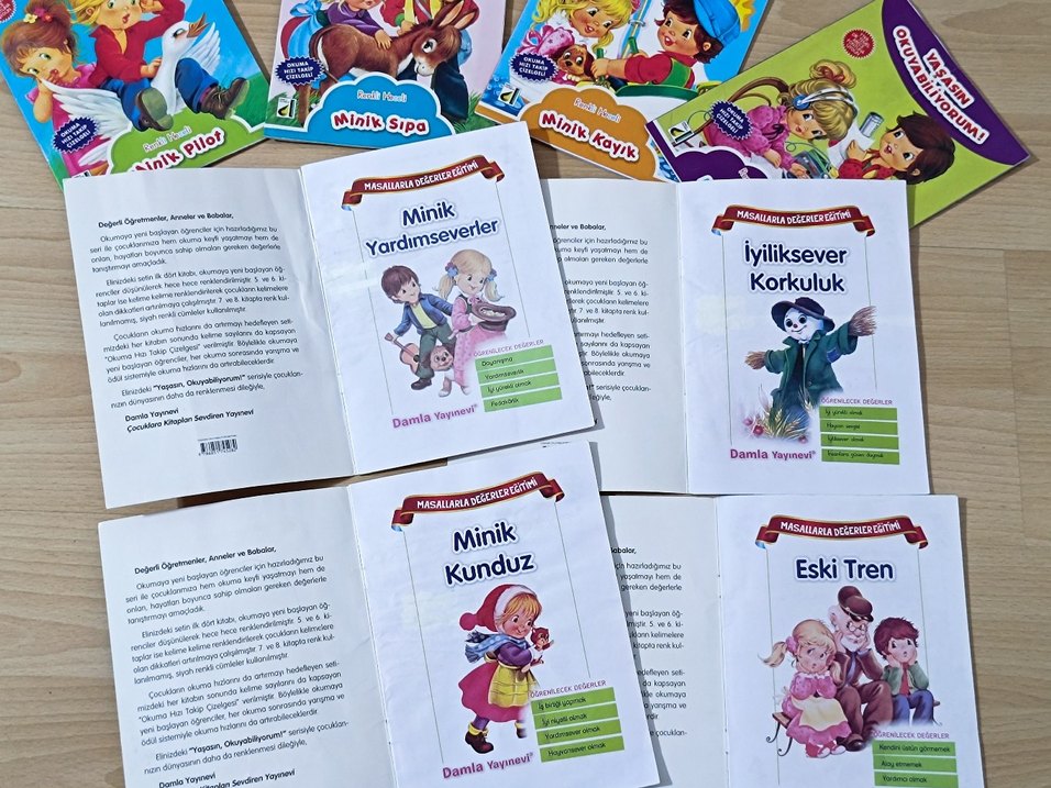 Yaşasın Okuyabiliyorum! Çocuk Kitap Seti - Görsel 4