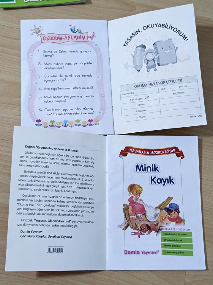 Yaşasın Okuyabiliyorum! Çocuk Kitap Seti - Görsel 5