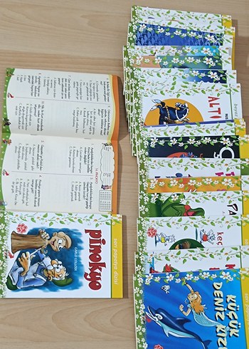 Çocuk Kitapları Seti - Klasik Masallar ve Hikayeler - Görsel 6