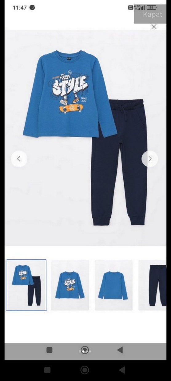 LcWakiki Erkek Çocuk Eşofman Takımı - Görsel 3