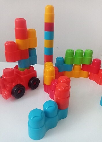 Diğer Dede oyuncak büyük parçalı yuvarlak Lego