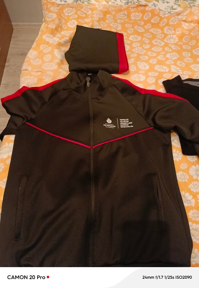 Bordo Spor Malzemesi Yaka Rozeti - Görsel 4