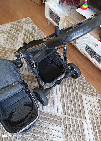 Gri Bebek Arabası - Görsel 5