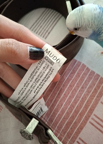 Mudo Vintage Bohem Tarzı Vintage Deri Kadın Kemer