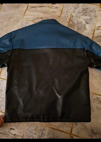 m Beden Kadın biker Deri ceket y2k streetwear