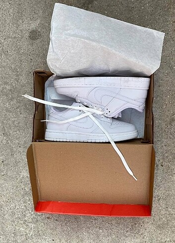 36 Beden beyaz Renk Nike Dunk Low