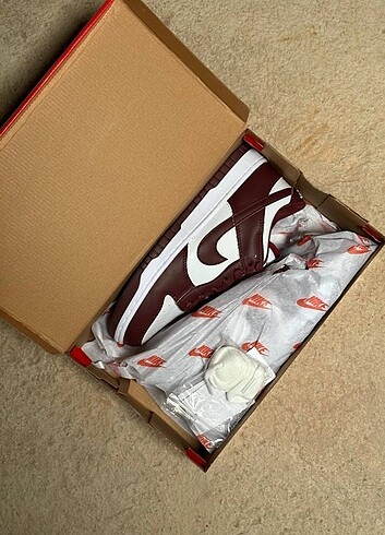 39 Beden bordo Renk Nike Dunk Low 