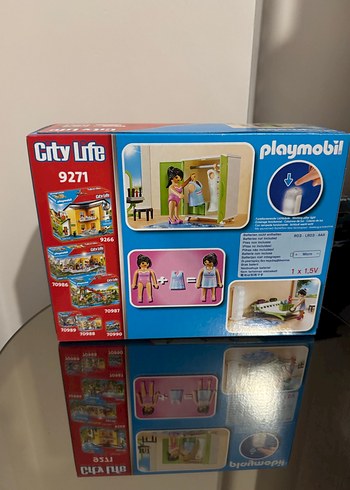 Beden Playmobil City Çalışan Lambalı Yatak Odası