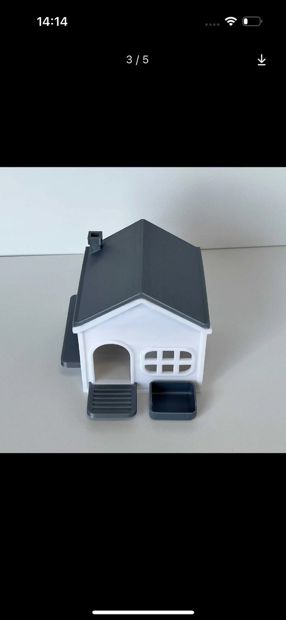 Hamster evi kişiye özel renkle üretim - Görsel 3