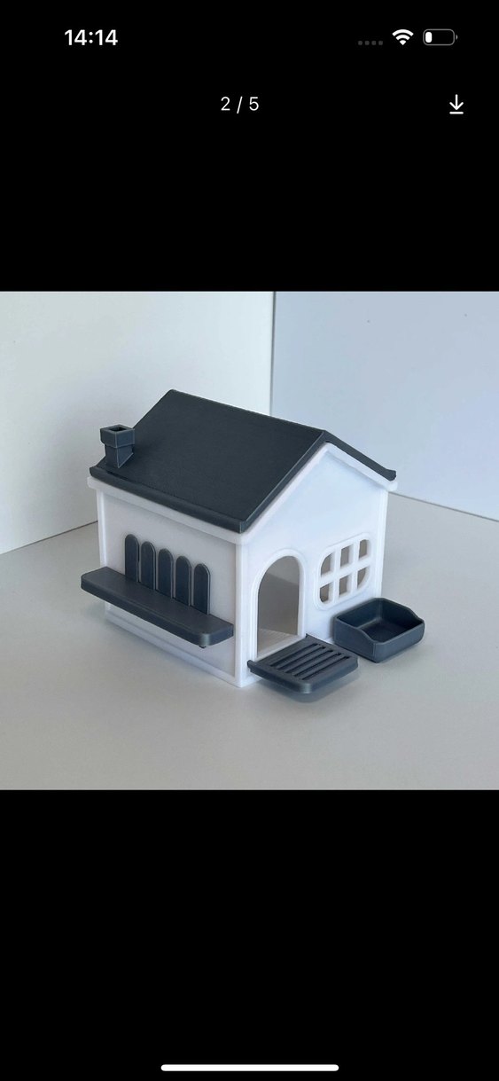 Hamster evi kişiye özel renkle üretim - Görsel 2