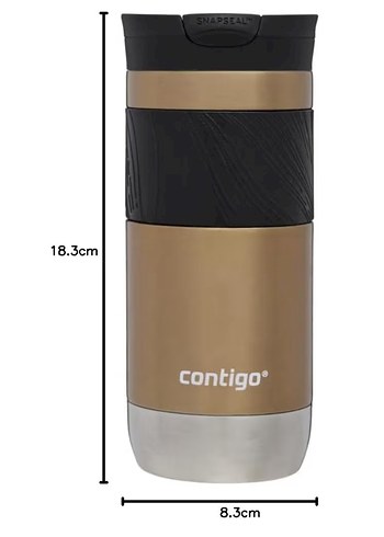 CONTIGO BYRON PRO SNAPSEAL TERMOS BARDAK 470ML KARAMEL - Görsel 7