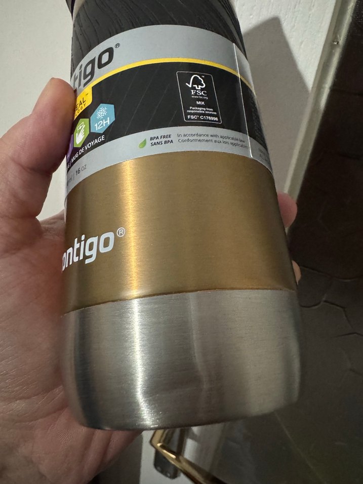 CONTIGO BYRON PRO SNAPSEAL TERMOS BARDAK 470ML KARAMEL - Görsel 3