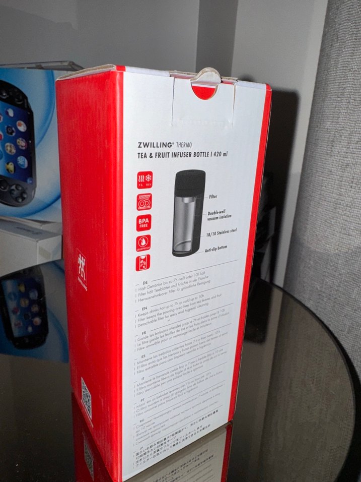 Zwilling Thermo Çay Demlikli Matara, Paslanmaz Çelik 420 ml - Görsel 2