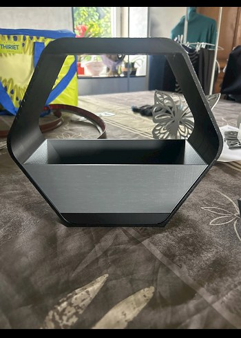 Dekoratif duvara asılabilen üstten sulanabilen saksı - Görsel 5