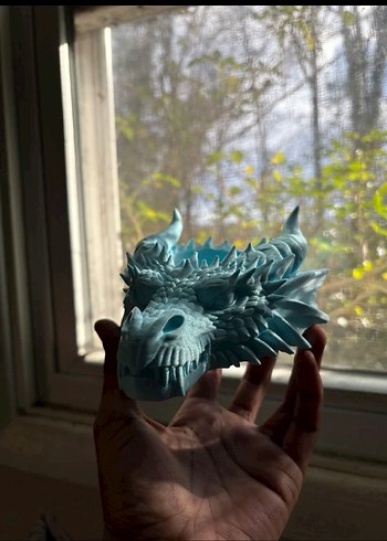 Ejderha kafalı masa üstü düzenleyici - Görsel 2