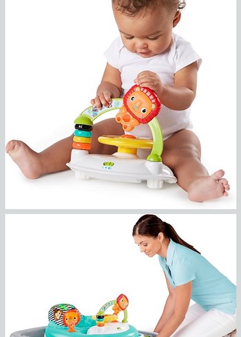 Bright stars katlanabilir yürüteç - Görsel 5