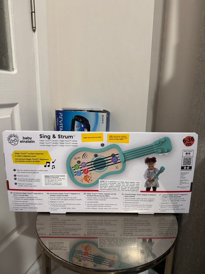 Baby Einstein dokunmatik oyuncak gitar - Görsel 2