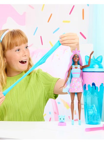 Barbie Pop Reveal Shakes Serisi bebek ve aksesuar seti - Görsel 6