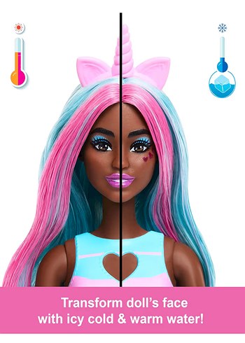 Barbie Pop Reveal Shakes Serisi bebek ve aksesuar seti - Görsel 9