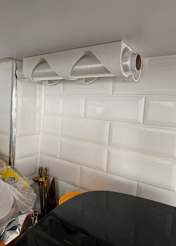 Mutfak Rafı Rulo tutucı Organizer - Görsel 3