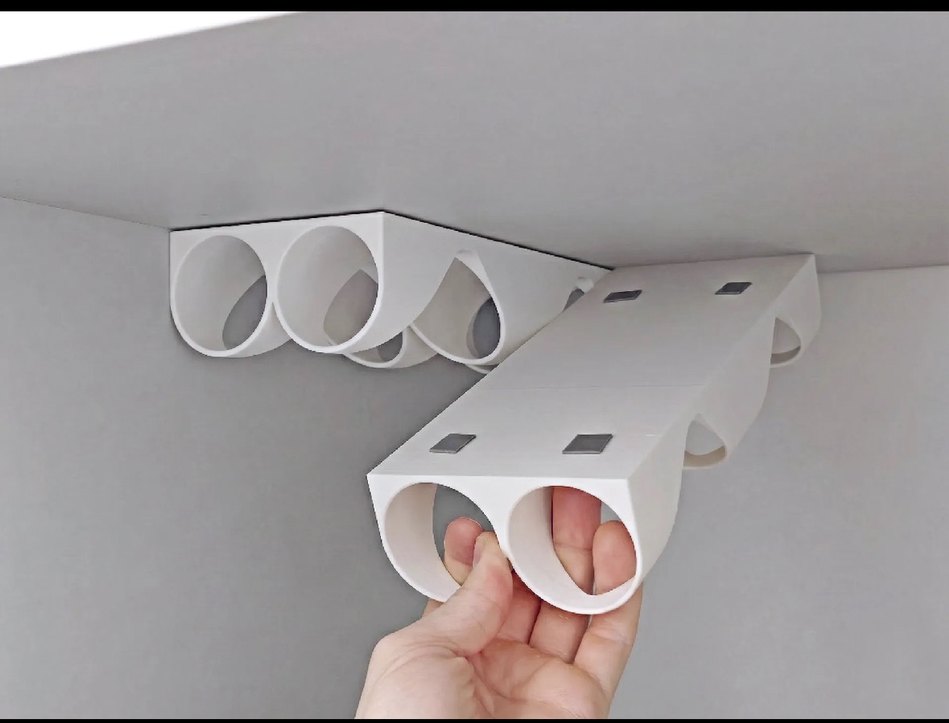 Mutfak Rafı Rulo tutucı Organizer - Görsel 4