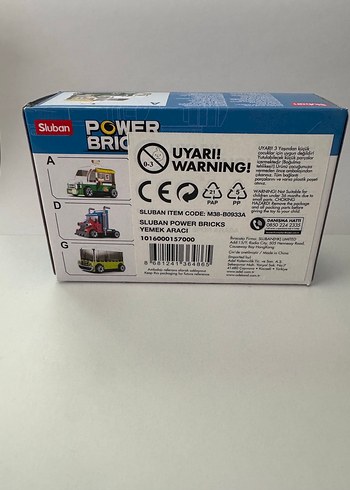 Diğer Sluban Power Bricks yemek aracı