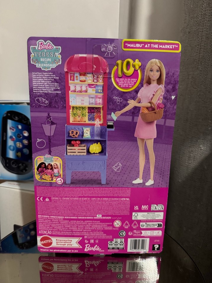 Barbie Malibu Pembe Market Bebek - Görsel 2