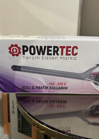 Powertec Profesyonel Siyah Saç Maşası - Görsel 3
