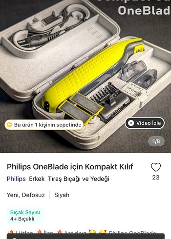 Philips OneBlade Kompakt kılıf