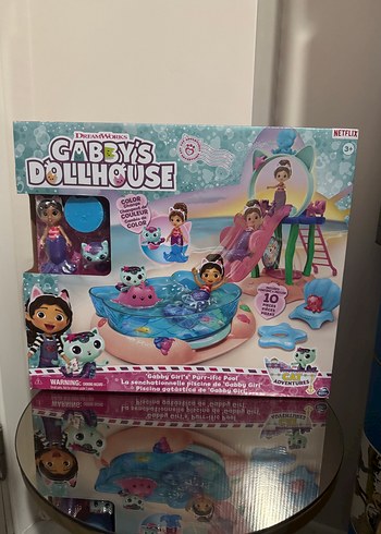 Gabby Dollhouse Oyun Seti gabby havuzu