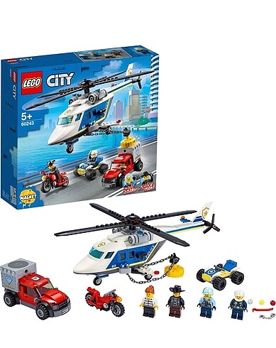 Beden Lego city polis helikopteri takibi
