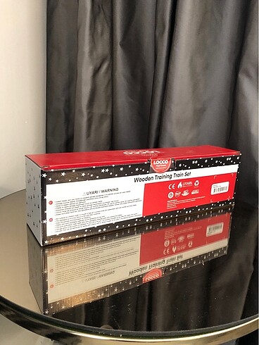  Beden Ahşap tren eğitim seti. Locco