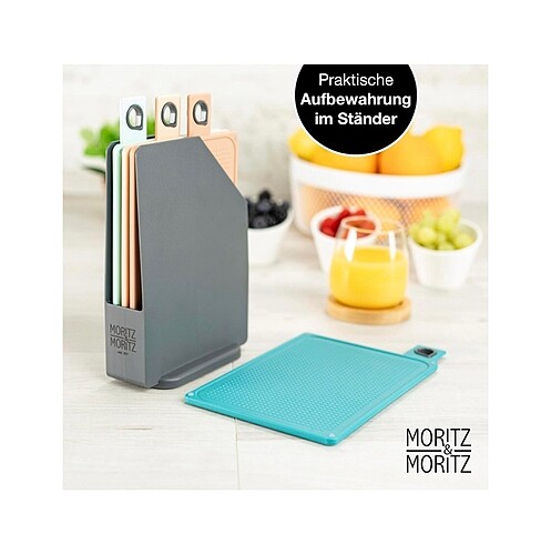 Moritz&Moritz plastik kesme tahtası standlı