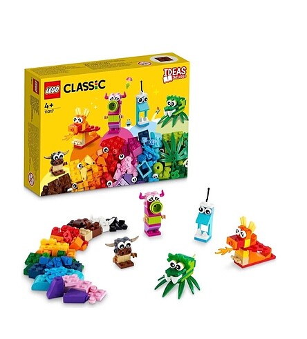  Beden Renk Lego classic yaratıcı canavar