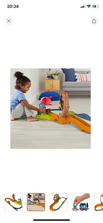Beden Fisher Price Thomas ve Arkadaşları - Çemberde Dönüş Eğlencesi Oy