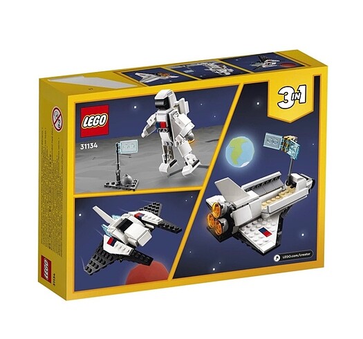  Beden Renk Lego uzay mekiği 114 parça