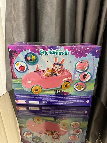 Diğer Enchantimals tavşancık araba