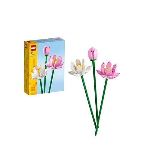  Beden Lego lotus çiçeği yapım seti