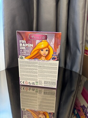 Diğer Prenses Bebek Rapunzel 15 Cm