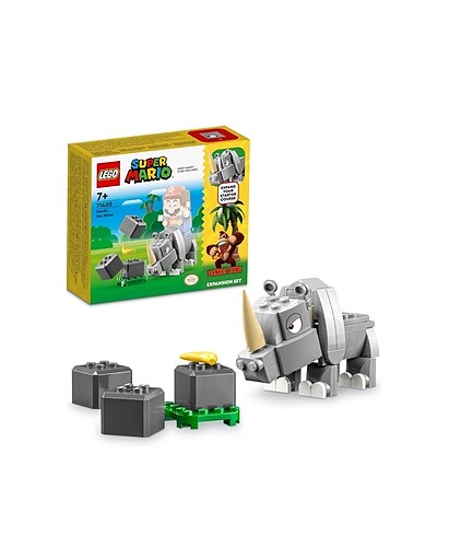 LEGO Super Mario Gergedan Ramb seti 104 parça