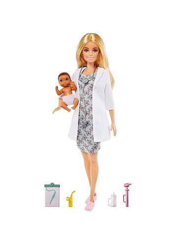 Beden Renk Barbie doktor oyun seti