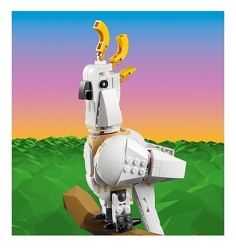  Beden Renk Lego Creator 3?ü 1 Arada Beyaz Tavşan