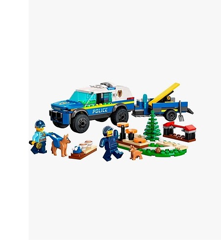 Beden Renk Lego City Mobil Polis Köpeği Eğitimi