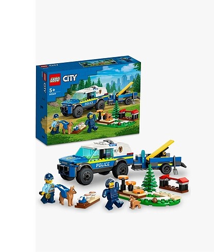 Beden Lego City Mobil Polis Köpeği Eğitimi