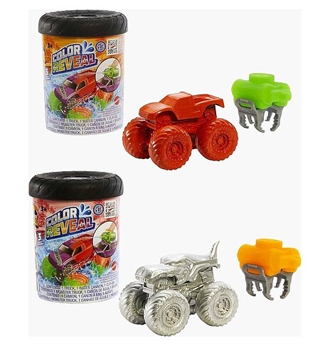 Hot Wheels Monster Trucks renk değiştiren